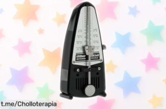 Metrónomo pequeño Wittner MW836, resistente y con ritmo impecable: ¡ofertón que no puedes dejar escapar para dar lo mejor de ti en cada nota!