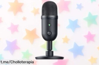 Micrófono USB Razer Seiren V2 X con voz cristalina y aislamiento: ¡chollo brutal para streamers que buscan una calidad de sonido excepcional ya!