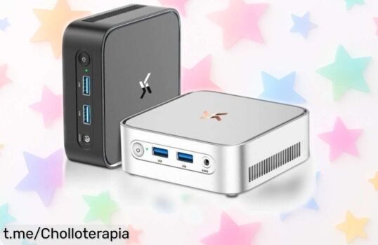 Mini PC Huidun H80 con Ryzen 5: velocidad y silencio para tu escritorio ¡con un precio loco que no querrás perderte!