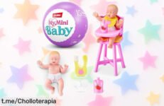 Mini bebés realistas My Mini Baby Serie 2 con accesorios sorpresa a precio de locura, ¡monta tu guardería ahora y vive la emoción del juego sin límites!