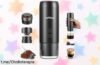 Mini cafetera espresso portátil que lleva tu café a donde quieras, ¡prepara 50 cafés y disfruta de cada sorbo! No te quedes sin este chollo irresistible.