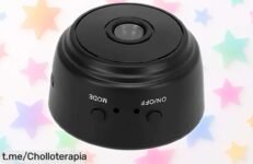 Mini cámara de seguridad A9 Home con imán: vigilante en tu bolsillo, rebajada a un precio loco para que no pierdas detalle y tengas todo bajo control sin complicaciones.