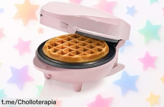 Mini gofrera Bestron para disfrutar de unos deliciosos gofres en casa, ahora a un precio locazo que no querrás dejar escapar ¡Hazte con la tuya y sorprende a todos!