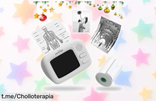 Mini impresora térmica PeriPage para móvil a un precio de escándalo: imprime tus recuerdos al instante y lleva la diversión contigo donde sea, ¡no te quedes sin ella!