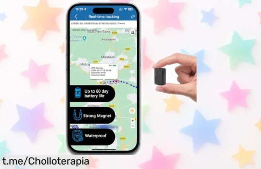 Mini localizador GPS TK903 para coche con imán potente y batería de 60 días, ¡un ofertón increíble que te dará la tranquilidad que buscas! No lo dejes escapar.