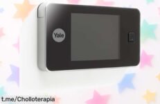 Mirilla digital Yale para ver quién llama sin abrir, con imagen en vivo y oferta que no se repite: ¡Haz tu compra ya antes de que desaparezca!