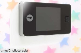 Mirilla digital Yale para ver quién llama sin abrir, con imagen en vivo y oferta que no se repite: ¡Haz tu compra ya antes de que desaparezca!