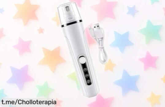 Molinillo de uñas para perros grandes Quiet Pet, fácil y silencioso: aprovecha este chollazo con luz LED y llévate la tranquilidad a casa ¡No te lo pierdas!