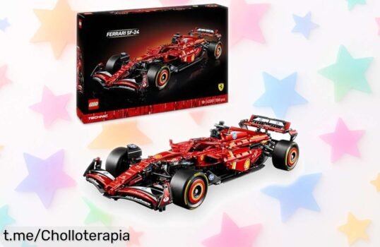 Montarte un Ferrari de F1 con LEGO Technic SF24 es más fácil que nunca a un precio increíble, ¡despierta tu pasión por la velocidad y construye como un verdadero ingeniero!