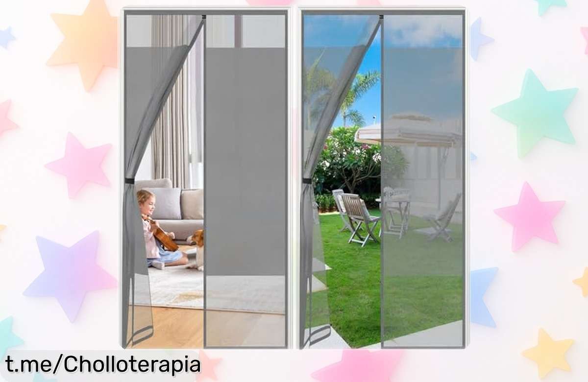 Mosquitera magnética Sekey que te protege de los bichos y da privacidad, ¡con instalación rápida y sin taladro! Aprovecha este chollazo para un hogar más cómodo ya mismo.