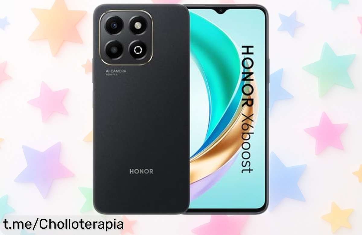Móvil Honor X6B con pantalla y memoria de sobra: ¡ofertón explosivo que no se repite! Aprovecha esta oportunidad única antes de que desaparezca.