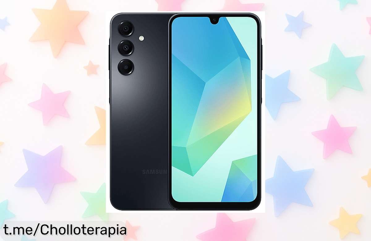 Móvil Samsung Galaxy A16 con pantalla Super AMOLED y 4 GB de RAM a precio regalado, aprovecha este chollo que no se repetirá, ¡hazte con el tuyo antes de que se agote!