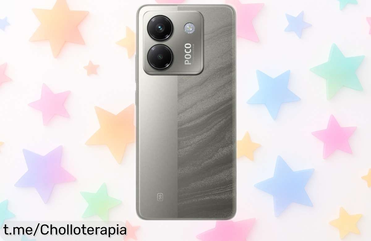 “Móvil Xiaomi POCO M7 Pro 5G con cámara Sony y pantalla AMOLED a un precio de locura que no querrás dejar escapar, capturando momentos increíbles cada día.”