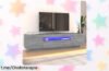 Mueble de TV Refined con luces LED RGB, el ofertón que hará brillar tu salón y guardará todos tus gadgets. ¡No te lo pierdas o te quedarás sin él!
