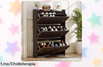 Mueble para zapatos BonVache, el ofertón que organiza hasta 32 pares en un rinconcito y los protege del polvo: ¡aprovecha esta oportunidad única antes de que desaparezca!