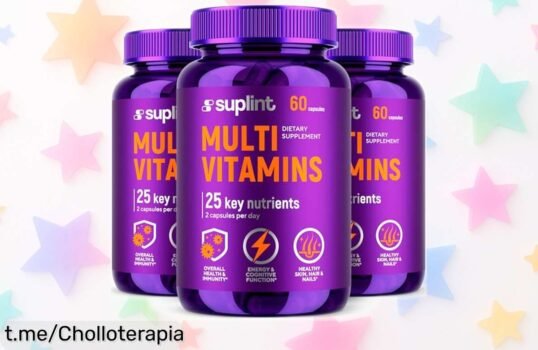 Multivitamínico completo pack de 3 para energía y vista, calidad europea a un precio que es un regalo; cuida tu salud ¡aprovéchalo ya antes de que se agote!
