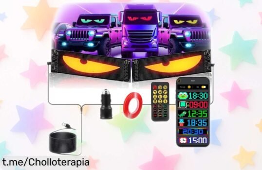 Ojos LED Eirolace para camiones y coches: controla luces chulísimas desde tu móvil y llévatelas a un precio increíble antes de que se agoten.