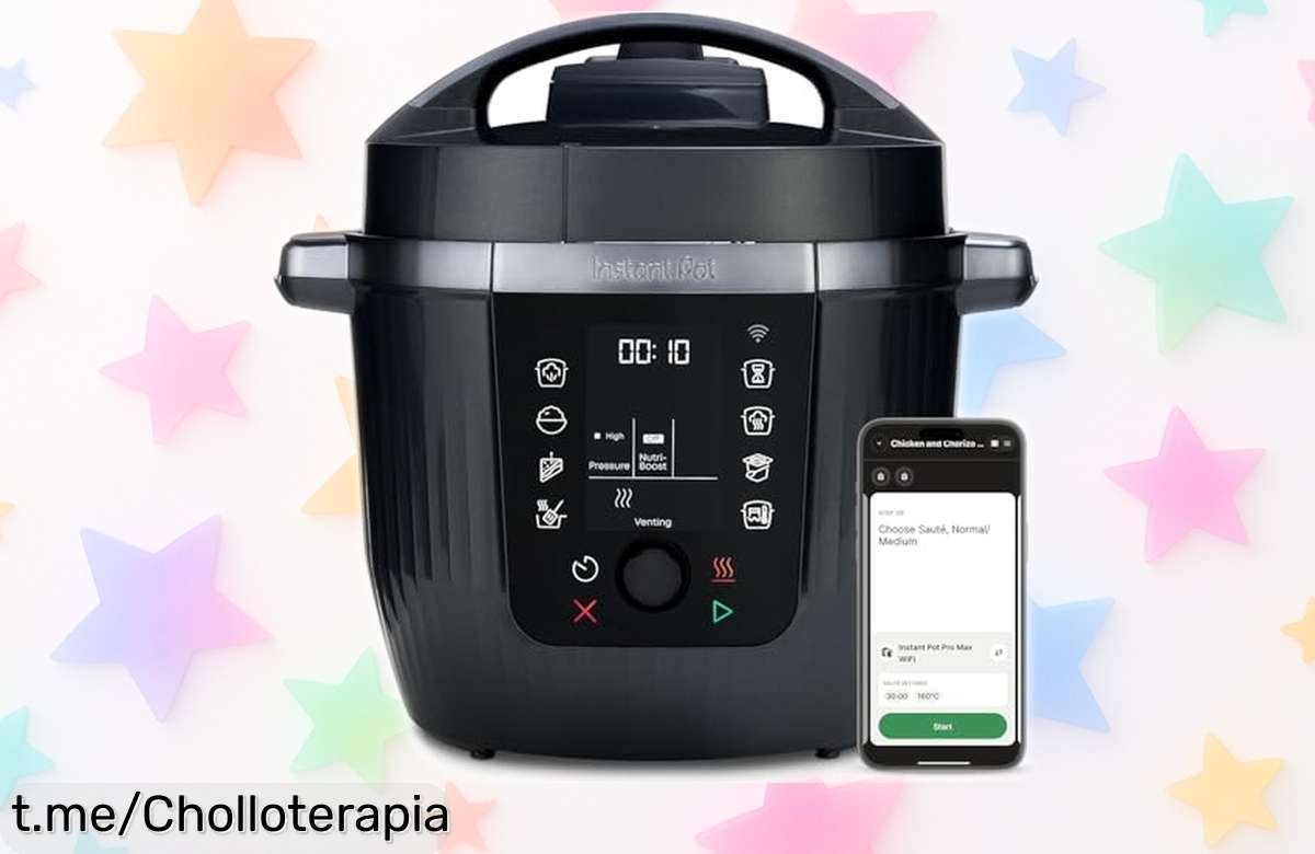 Olla multifunción Instant Pot Pro 10 en 1 a un precio de locura que hará volar tus recetas: ¡Cocina rápido y sabroso, no te la puedes perder!