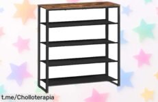Organizador de zapatos HOOBRO, zapatero vertical que guarda hasta 20 pares a un precio de risa. ¡Aprovecha esta oportunidad única y dale vida a tu espacio hoy!
