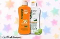 Pack Babaria de leche solar SPF 30 y after sun de aloe vera: ¡combo ideal para el verano a un precio loco que no puedes dejar pasar! Cuidado perfecto para disfrutar del sol sin preocupaciones.