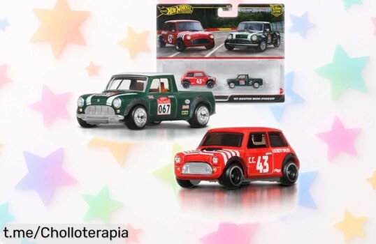 Pack Hot Wheels Premium Car Culture con dos coches 1:64 a precio de escándalo, detalles que impresionan y neumáticos geniales. ¡No dejes escapar esta oferta única!