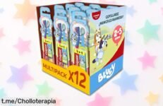 Pack de 12 cepillos infantiles Colgate Kids Bluey a precio loco: cuida los dientes de tus peques con esta ofertón y disfruta cepillados felices sin gastar más. ¡No te lo pierdas!