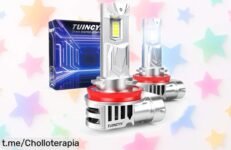 Pack de 2 bombillas LED H11 TUINCYN a un precio loco que ilumina como nunca y se monta en un plis, ¡no te quedes sin ver bien esta oferta increíble!