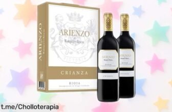 Pack de 2 botellas de vino tinto Arienzo Marqués de Riscal crianza, un ofertón que despierta tus sentidos y es perfecto para celebrar a lo grande, ¡no te lo pierdas!
