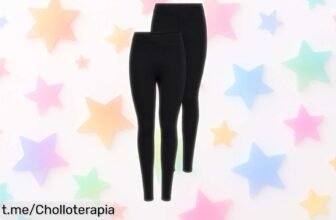 Pack de 2 leggings Only Onllive con caída perfecta y tela ultrasuave a un precio regalado, siente la libertad que mereces en cada paso ¡Date prisa antes que se acaben!