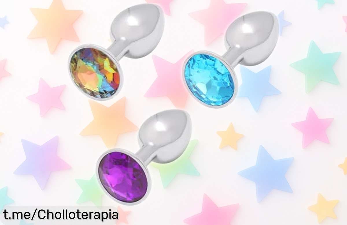Pack de 3 plugs anales unisex de acero inoxidable a precio sorprendente, una oportunidad que no querrás dejar pasar para disfrutar sin límites y con plena confianza.