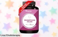 Pack de 60 cápsulas Vitavea con probióticos para mujer, cuida tu flora íntima y disfruta del súper chollo que no podrás dejar pasar. ¡Aprovecha su precio rebajado ahora mismo!
