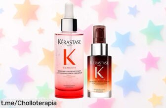 Pack de sérums Kérastase Genesis que nutren y fortalecen tu pelo débil, ¡aprovecha este chollazo revolucionario para cuidar tu cabello mientras duermes!