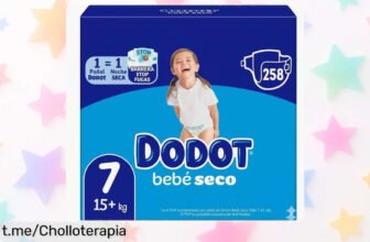 Pañales Dodot Bebé Seco en pack ahorro: Súper absorbentes y a un precio loco que no podrás dejar pasar, ¡la tranquilidad de tu bebé nunca fue tan asequible!