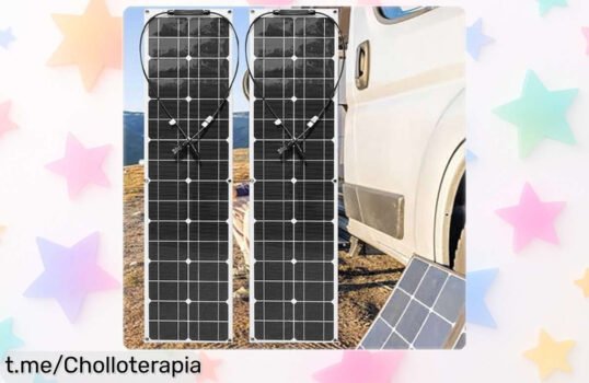 Paneles solares monocristalinos MLQUC de 600W, el ofertón perfecto para disfrutar energía en casa o camping a un precio espectacular que hará brillar tus momentos.