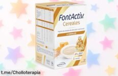 Papilla de 8 cereales FontActiv, energía y cuidado muscular en cada cucharada, fácil de preparar y a un precio que te dejará boquiabierto. ¡No dejes pasar esta oportunidad!