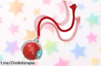 Pelota interactiva recargable Generico: el chollazo que mantiene a tu gato activo y feliz, ¡no dejes escapar esta oportunidad única para horas de diversión sin límites!