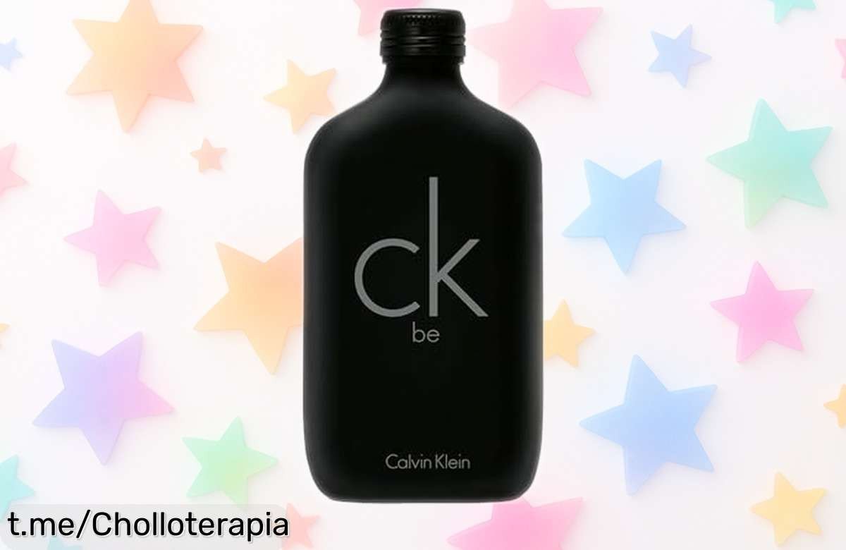 Perfume unisex Calvin Klein CK Be de 200 ml, con duración brutal y aroma único a un precio de ganga que debes aprovechar antes de que se acabe.