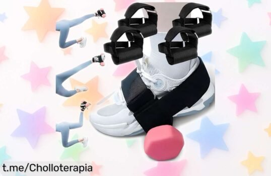 Pesas para tobillos CXAFQ en doble pack, el ofertón que transformará tus rutinas de ejercicio desde casa o el gym. ¡No dejes pasar esta oportunidad y fortalece tu cuerpo ahora!