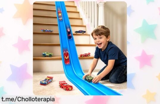 Pista de coches flexible Toyokid para niños: el regalo perfecto que activa su mente y viene a un precio increíblemente bajo, ¡no te quedes sin el tuyo antes de que se acabe!