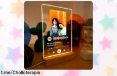 Placa Spotify personalizada con tu foto y canción, el detallazo perfecto que añade magia a tus momentos; ¡aprovéchalo ahora antes de que suba de precio!