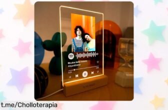 Placa Spotify personalizada con tu foto y canción, el detallazo perfecto que añade magia a tus momentos; ¡aprovéchalo ahora antes de que suba de precio!
