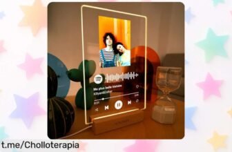Placa Spotify personalizada con tu foto y canción favorita: regalo hecho a mano en España, un detalle único a precio tirado que hará brillar tus ocasiones especiales. ¡Consíguela ya!