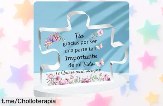 Placa acrílica personalizada FCZIVA con mensaje grabado a láser, un regalo único que hará brillar cualquier rincón y a un precio loco que te hará sonreír. ¡No dejes pasar esta oportunidad!