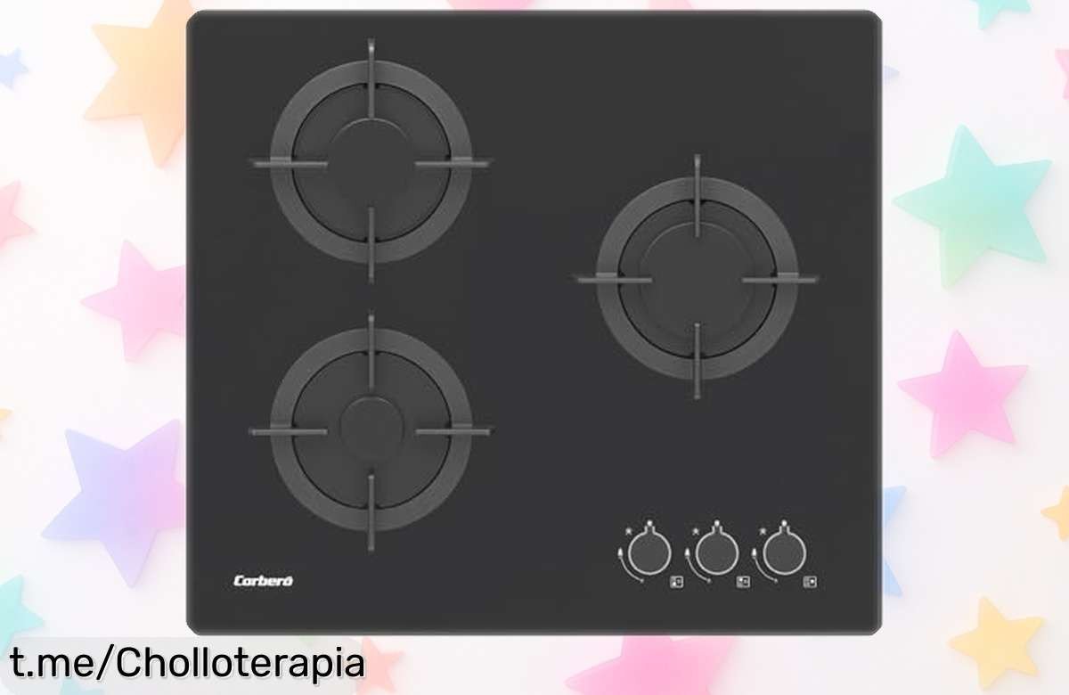 Placa de gas Corberó CPG406N con 4 quemadores potentes a un precio brutal, cocina sin preocupaciones y ahorra hoy mismo en tu compra para disfrutar cada plato como se merece.