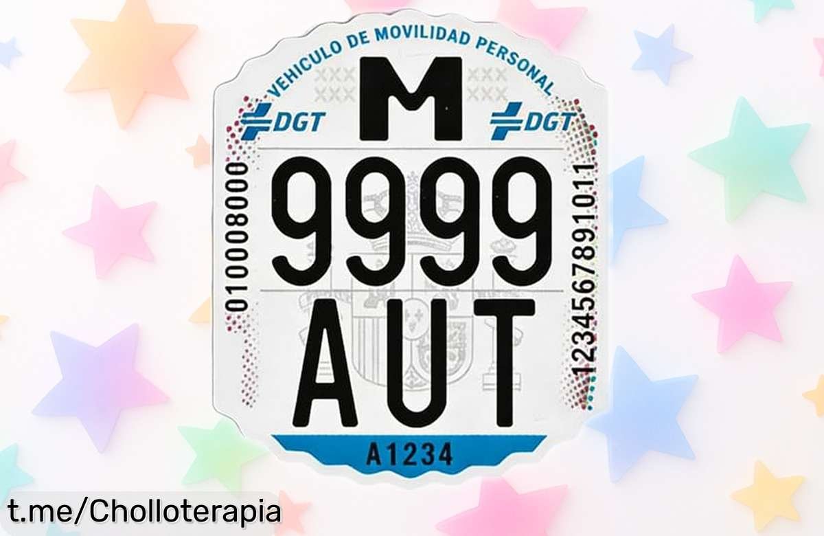 Placa matrícula homologada para patinete eléctrico, ¡simplemente indispensable! Consigue tranquilidad y evita multas con este chollo que se coloca en un plis.