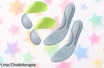 Plantillas viscoelásticas recortables que absorben impactos y mantienen tus pies frescos, ¡un ofertón increíble para cuidar tu andar sin complicaciones!