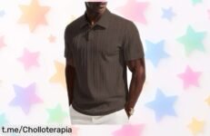 Polo de hombre PJ PAUL JONES, un ofertón increíble que te mantiene fresco y combina con todo. No dejes pasar esta oportunidad exclusiva y renueva tu estilo ya mismo.