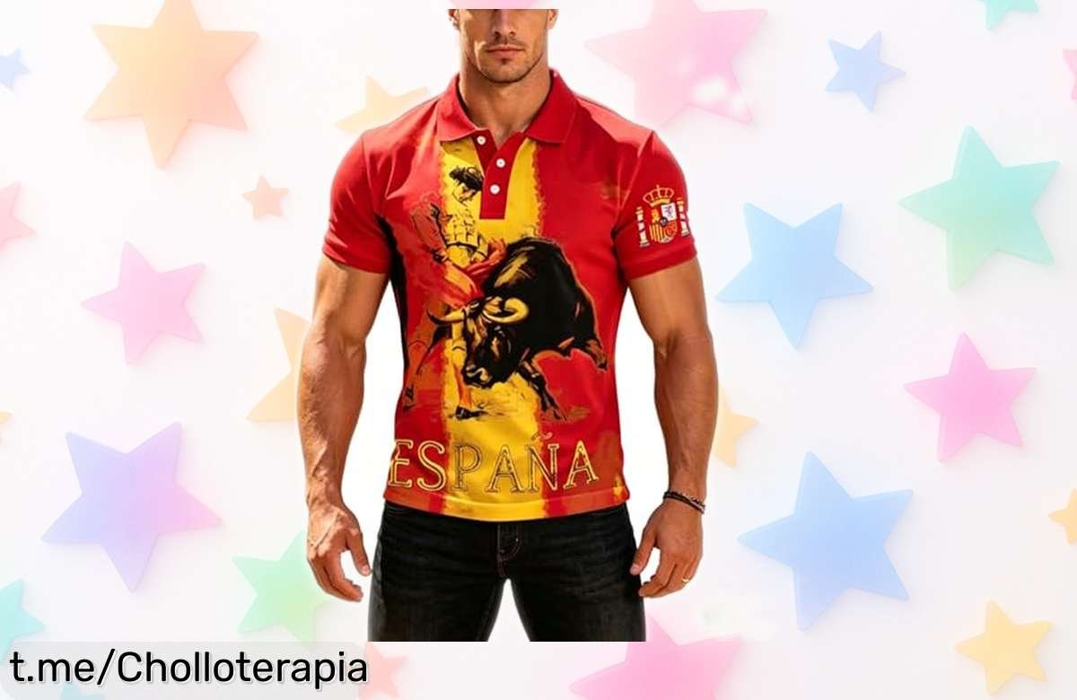 Polo de la selección española para hombre: ¡aprovecha el descuentazo y vístete con orgullo mientras animas a tu equipo! ¡No dejes pasar esta oferta increíble!