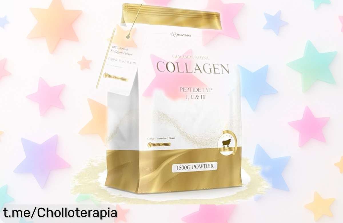 Polvo de colágeno hidrolizado Biotary, la forma más fácil y sabrosa de cuidar tus articulaciones: ¡un ofertón que no querrás dejar escapar!