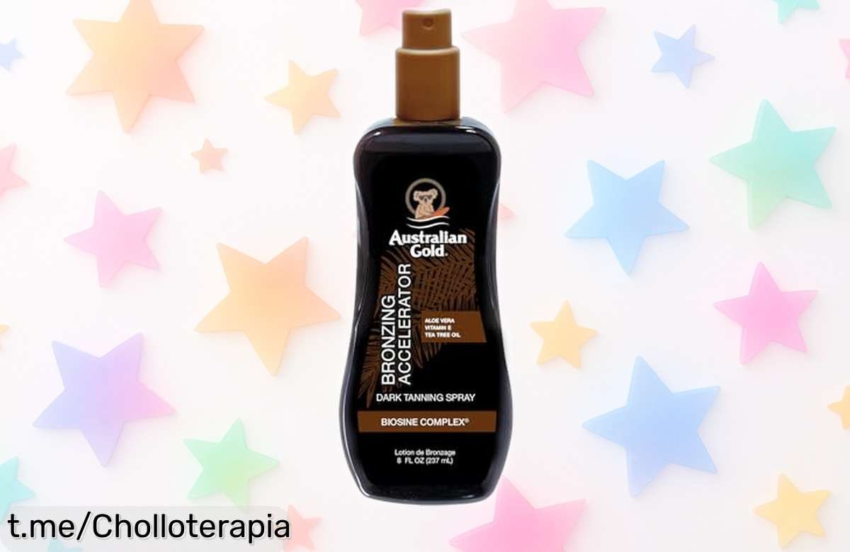 Potencia tu bronceado con el increíble aceite Australian Gold: ¡hidratación y color intenso a un precio de risa que no puedes dejar escapar!